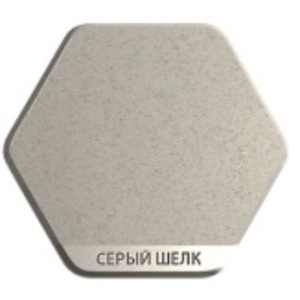 Мойка из гранита Weissgauff QUADRO 575 Eco Granit серый шелк