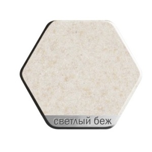 Смеситель из гранита Weissgauff Gemma granit светло - бежевый