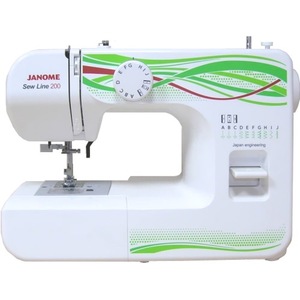 Швейная машина Janome Sew Line 200 белая