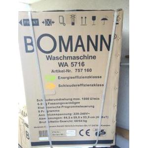 Стиральная машина с фронтальной загрузкой Bomann WA 5716 белый
