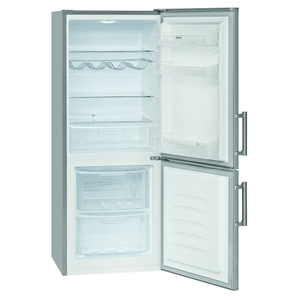 Холодильник двухкамерный Bomann KG 185 серебристый
