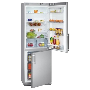 Холодильник двухкамерный Bomann KGC 213 серебристый