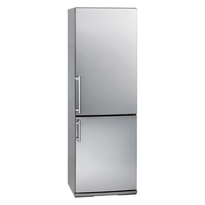 Холодильник двухкамерный Bomann KGC 213 серебристый