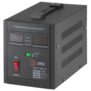 Стабилизатор электрического напряжения ЭРА СНПТ-1000-Ц