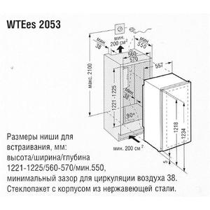 Винный шкаф встраиваемый Liebherr WTEes 2053