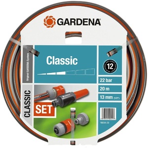 Шланг и комплект для полива GARDENA Шланг Classic 1/2" х 20 м комплект 18004-20.000.00