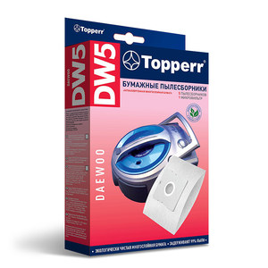 Бумажные пылесборники  для пылесосов DAEWOO Topperr DW 5