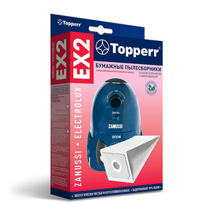 Бумажные пылесборники  для пылесосов AEG, ELECTROLUX, THOMAS Topperr EX 2