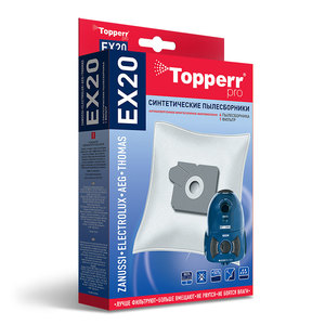 Синтетические пылесборники  для пылесосов AEG, ELECTROLUX Topperr EX 20