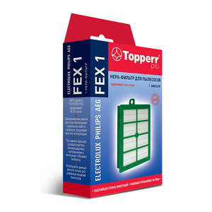 HEPA-фильтр  для пылесосов ELECTROLUX, PHILIPS, AEG, BORK Topperr FEX 1