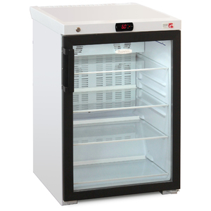 Холодильник однокамерный Бирюса B154DNZ, белый/черный
