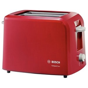 Тостер Bosch TAT3A014, красный