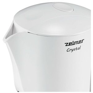 Электрочайник и термопот Zelmer ZCK7630W Crystal, белый