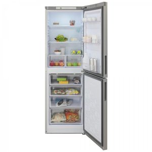 Холодильник двухкамерный Бирюса M6031, металлик