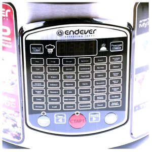Мультиварка Endever Vita 90, черный/стальной