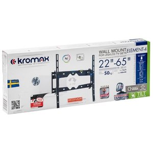 Кронштейн для LED/LCD телевизора Kromax ELEMENT-4 black