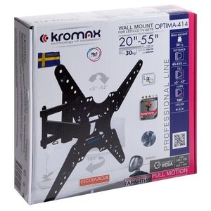 Кронштейн для LED/LCD телевизора Kromax OPTIMA-414 black