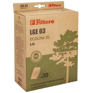 Фильтр для пылесоса Filtero LGE 03 (10+фильтр) ECOLine XL