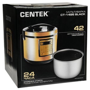 Мультиварка Centek CT-1495, black
