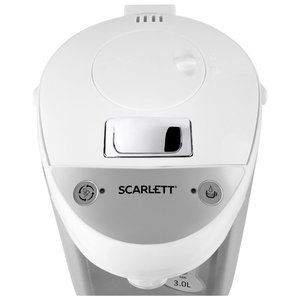 Электрочайник и термопот Scarlett SC-ET10D14, белый/серый