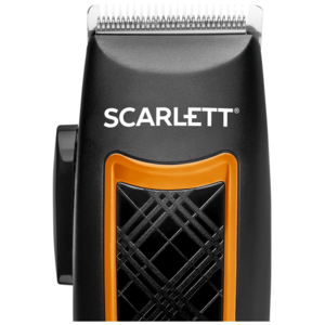 Машинка для стрижки Scarlett SC-HC63C18, черный/оранжевый