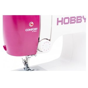 Швейная машина Comfort 120, белый/розовый