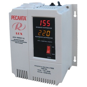 Стабилизатор электрического напряжения Ресанта АСН-1500Н/1-Ц